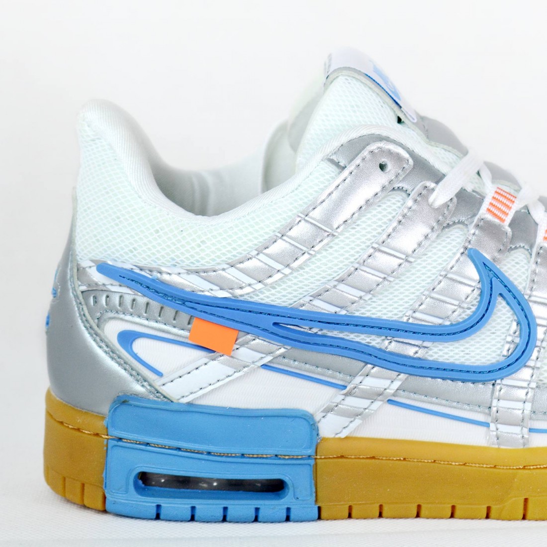 off white rubber dunk blue
